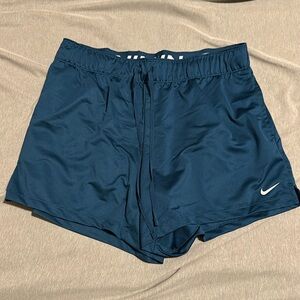 Nike Dri-Fit Blue Athletic Shorts (size medium)
